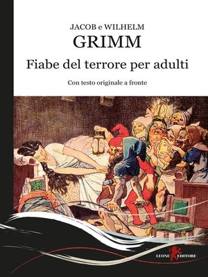 cover image of Fiabe del terrore per adulti. Testo originale a fronte